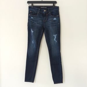 Mid rise skinny jeans